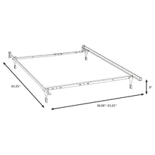 Load image into Gallery viewer, Julian - Twin / Full Bed Frame - Black