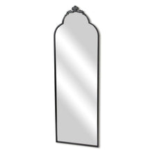 Load image into Gallery viewer, 65" Metal Arch Full Length Hanging Mirror - Black