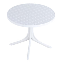 Load image into Gallery viewer, Modern Round Table, Waterproof, UV Resistant And Durable - White