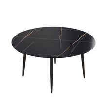 Load image into Gallery viewer, Modern Man-Made Stone Round Dining Table-Position For 6 People