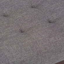 Load image into Gallery viewer, Draper - Upholstered Mid Century Tufted Ottoman Bench