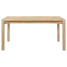 Load image into Gallery viewer, Svenstra - Rectangular Dining Table Set With Armless Side Chairs, Wood, Natural Walnut, 59 X 35.5 X 30 Inches
