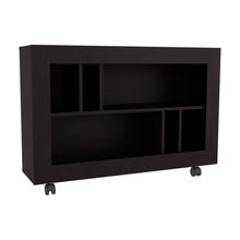 Load image into Gallery viewer, Five Tier Bookcase (734174) - Black