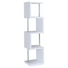 Load image into Gallery viewer, 4 Tier Bookcase With Accents