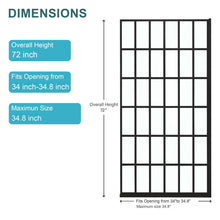 Load image into Gallery viewer, Frameless Fixed Shower Door, Open Entry Design