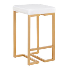Load image into Gallery viewer, Midas - Contemporary / Glam Counter Stool (Set of 2)