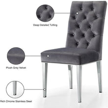 Load image into Gallery viewer, Modern Upholstered Tufted Dining Chair (Set of 2)