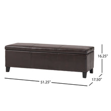Load image into Gallery viewer, Glouster - Contemporary Storage Ottoman