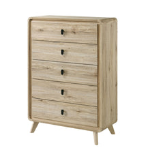 Load image into Gallery viewer, Chest With 5 Drawers - Beige