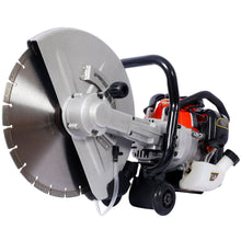 Load image into Gallery viewer, Industrial 52Cc 2 Stroke Gas Powered Concrete Cut Off Saw With Blade Steel - Red