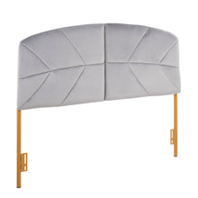 Load image into Gallery viewer, Lindsey - Headboard Contemporary Glam