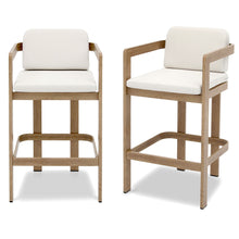 Load image into Gallery viewer, Bar Stool For Gardens And Patio (Set of 2) - Wood