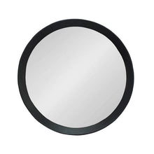 Load image into Gallery viewer, 20" Round Framed Accent Mirror - Black