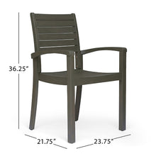 Load image into Gallery viewer, Outdoor Dining Chair, Stacking Design For Patio