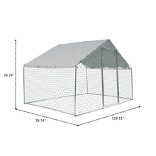 Load image into Gallery viewer, Outdoor Chicken Coop Metal Big Space