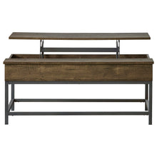 Load image into Gallery viewer, Walton - 2 Piece Coffee And End Table Set With Lift Top Design - Brown Oak