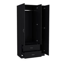 Load image into Gallery viewer, Wood Corner Accent Chest (732191) - Black