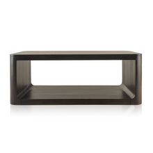 Load image into Gallery viewer, 48" Solid Wood Floor Shelf Coffee Table With Shelf - Brown