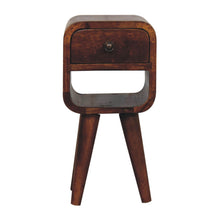 Load image into Gallery viewer, Mini California Curved Nightstand Wth Lower Slot