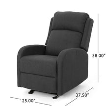 Load image into Gallery viewer, Wide Manual Rocker Standard Recliner