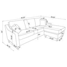 Load image into Gallery viewer, Isla - L-Shaped Sectional Sofa With Pillows - Beige