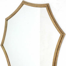 Load image into Gallery viewer, 33" Octagon Metal Framed Accent Mirror - Gold