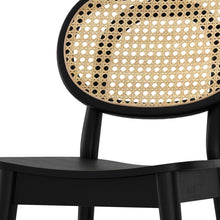 Load image into Gallery viewer, Wood Dining Parsons Chairs (Set of 2) - Black