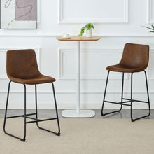 Load image into Gallery viewer, Retro Bar Chairs, Comfortable Stools (Set of 2)