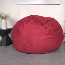 Load image into Gallery viewer, Comfortable High Density Shredded Foam Bean Bag Chair With Removable Cover