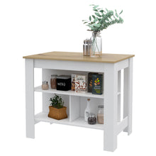 Load image into Gallery viewer, 41" Kitchen Island With Storage - White