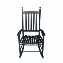 Load image into Gallery viewer, Wooden Porch Rocker Chair, Without Mat