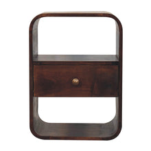 Load image into Gallery viewer, 22" Modern Wood One Drawer Nightstand - Chestnut