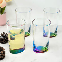 Load image into Gallery viewer, Leading Ware Oval Halo Acrylic Glasses Drinking, 15Oz (Set of 4) Hi Ball, Bpa Free - Clear