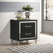 Load image into Gallery viewer, Malcolm - 2 Drawer Nightstand - Black