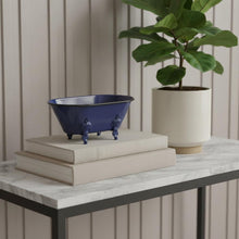 Load image into Gallery viewer, Royal Bathtub Decorative Sculpture - Blue