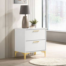 Load image into Gallery viewer, Karena - 2 Drawer Rectangular Nightstand - White