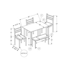 Load image into Gallery viewer, Dining Set, 5 Pieces Set, Rectangular, Small, Contemporary & Modern