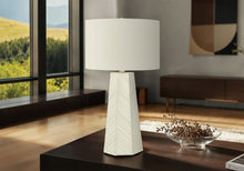 Load image into Gallery viewer, Lighting, Table Lamp, Ceramic, Contemporary - White