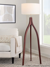 Load image into Gallery viewer, Wishbone - Contemporary Floor Lamp