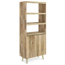 Load image into Gallery viewer, Jager - Bookshelf With Doors - Natural
