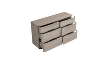 Load image into Gallery viewer, 56" Wood Six Drawer Double Dresser - Beige