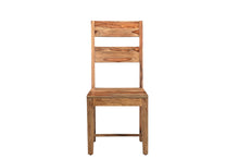 Load image into Gallery viewer, Mid - Century Solid Wood Ladder Back Dining Side Chairs (Set of 2) - Brown