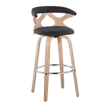Load image into Gallery viewer, Gardenia - Contemporary Fixed Height Barstool With Swivel With Round Footrest (Set of 2)
