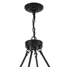 Load image into Gallery viewer, Candle Style Multi Light Metal Dimmable Chandelier - Black / Gray