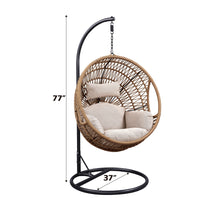 Load image into Gallery viewer, Vasant - Hanging Chair (Seat Cushion Included) - Beige