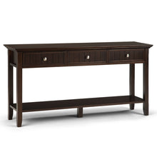 Load image into Gallery viewer, Acadian - Wide Console Sofa Table - Brunette Brown