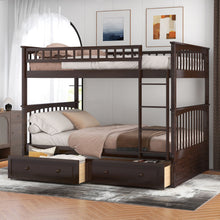 Load image into Gallery viewer, Bunk Bed With Drawers, Convertible Design