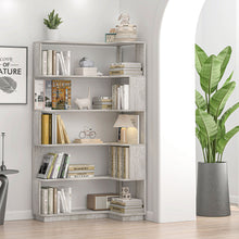 Load image into Gallery viewer, L-Shaped Corner Bookshelf