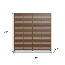 Load image into Gallery viewer, Three Panel Screen Room Divider (720207) - Brown