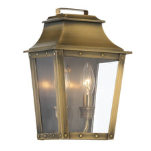 Load image into Gallery viewer, Coventry 2-Light Pocket Wall Light - Aged Brass